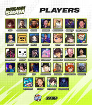Boxjam Slam 2XKO Tournament Roster