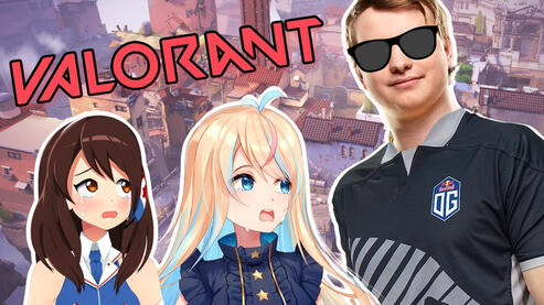 Valorant w/ TviQ from OG Esports & MegaMoeka from Aphmau